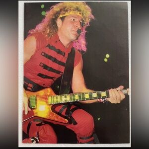 Vintage Sammy Hagarpinup